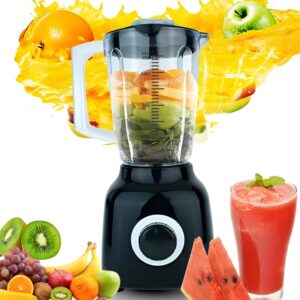 ARABIQO Silver Criest Blender with Grinder Mills, 850W Powerful Motor, 1.5L Jar + 0.5L Grinder, Stainless Steel Blades, 2-Speed + Pulse Control for Smoothies, Juices, Coffee, Herbs & Spices – Indoor
